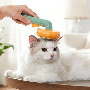 Pet Grooming Pumpkin Brush